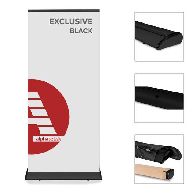 Exclusive black roll up